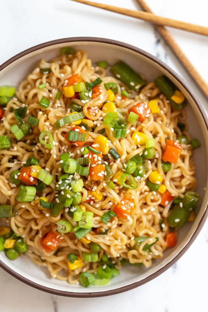 ramen stir fry