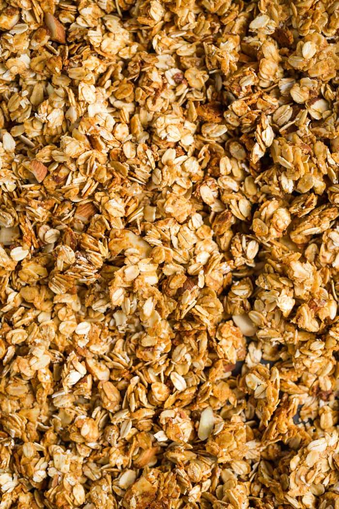 5 Ingredient Peanut Butter Granola for the Table