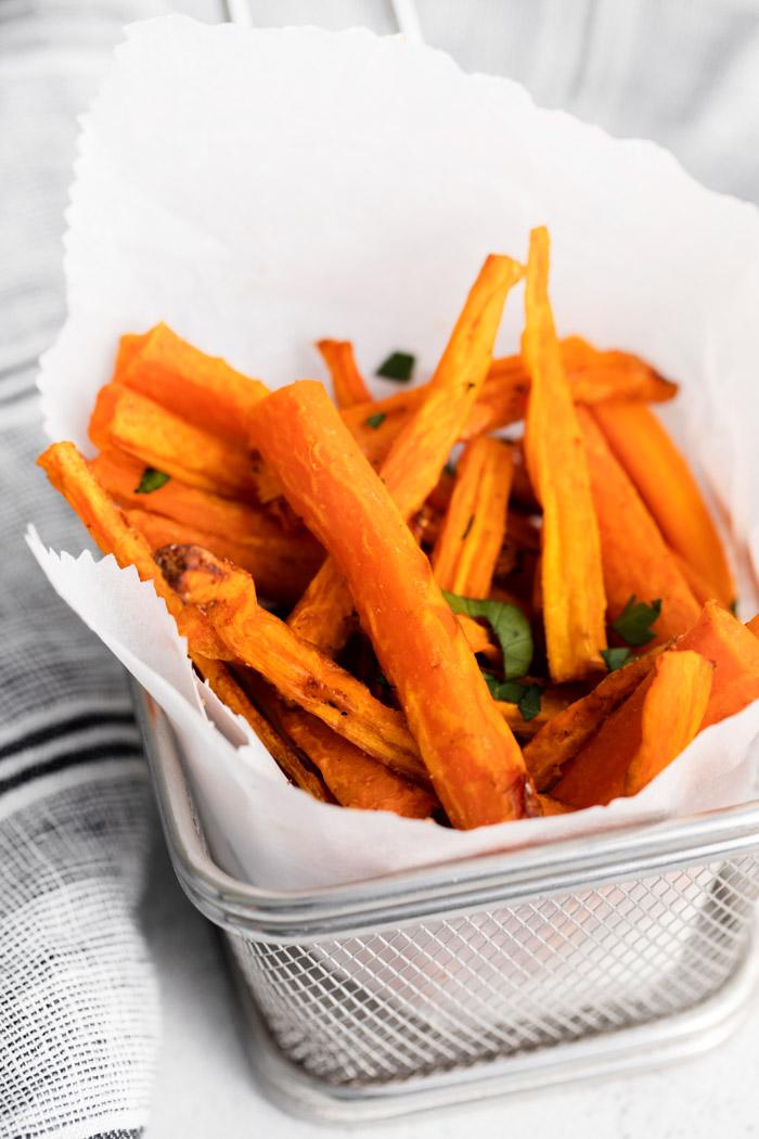 Air Fryer Carrot Fries from the Pantry