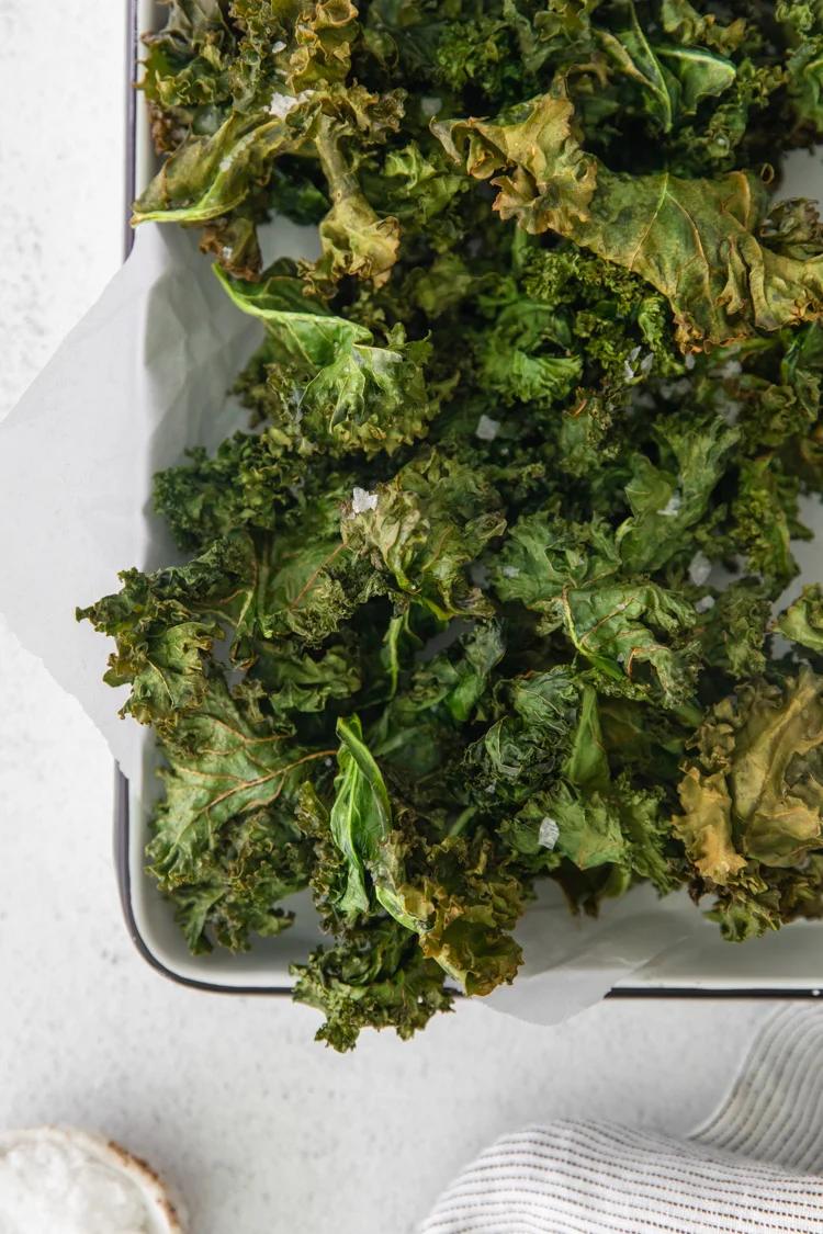Air Fryer Kale Chips at Home