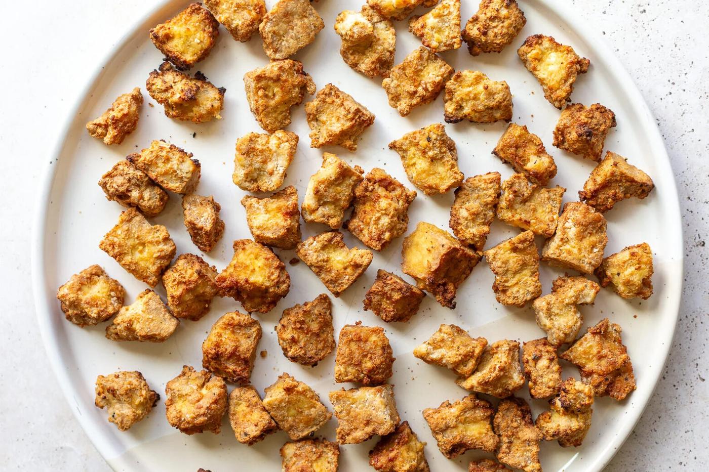 Air Fryer Tofu (Extra Crispy, No Pressing Required) from the Pantry