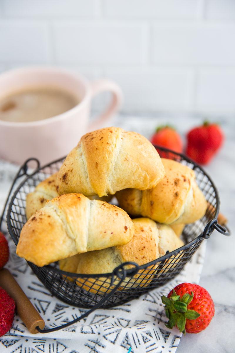 Almond Butter and Berry Filled Crescent Rolls from the Pantry