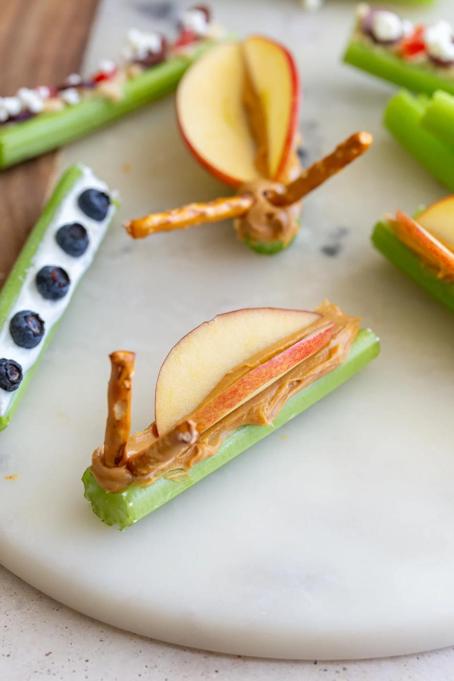 Ants on a Log – 3 different ways! on the Stove