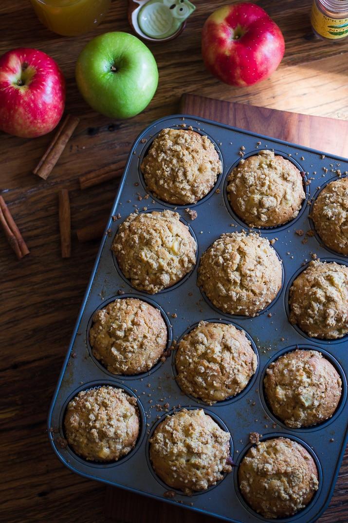 Apple Cider Donut Muffins for the Table