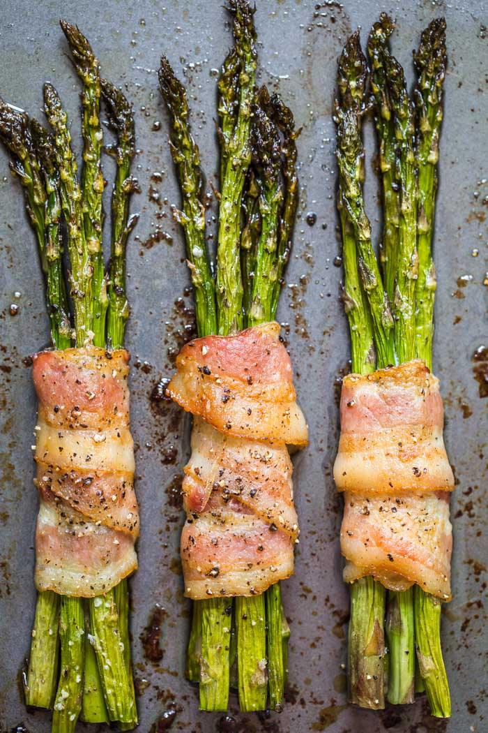 Bacon Wrapped Asparagus at Home