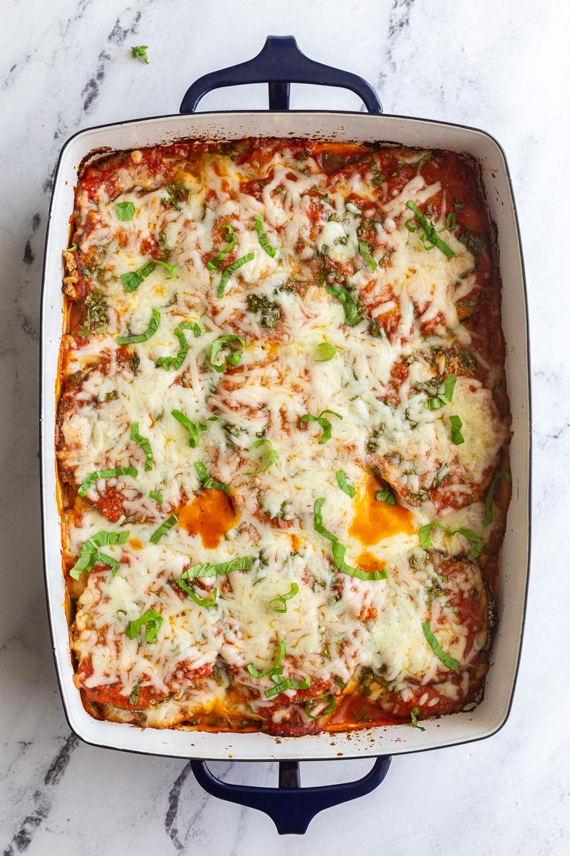 Baked Eggplant Parmesan from the Pantry