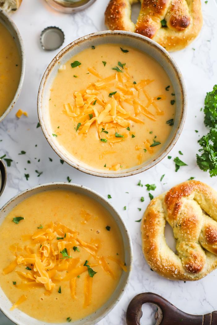 UNFUSSY Beer Cheese Soup