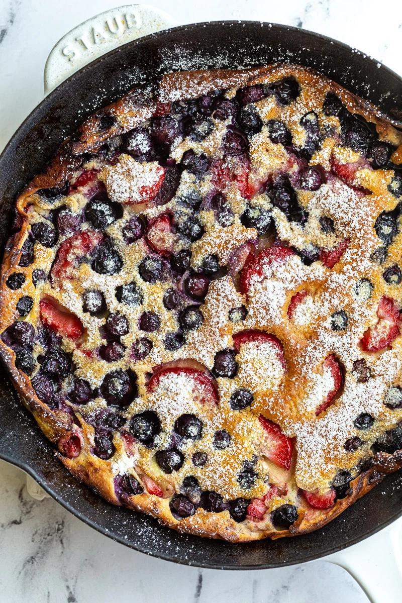 Berry Dutch Baby from the Pantry
