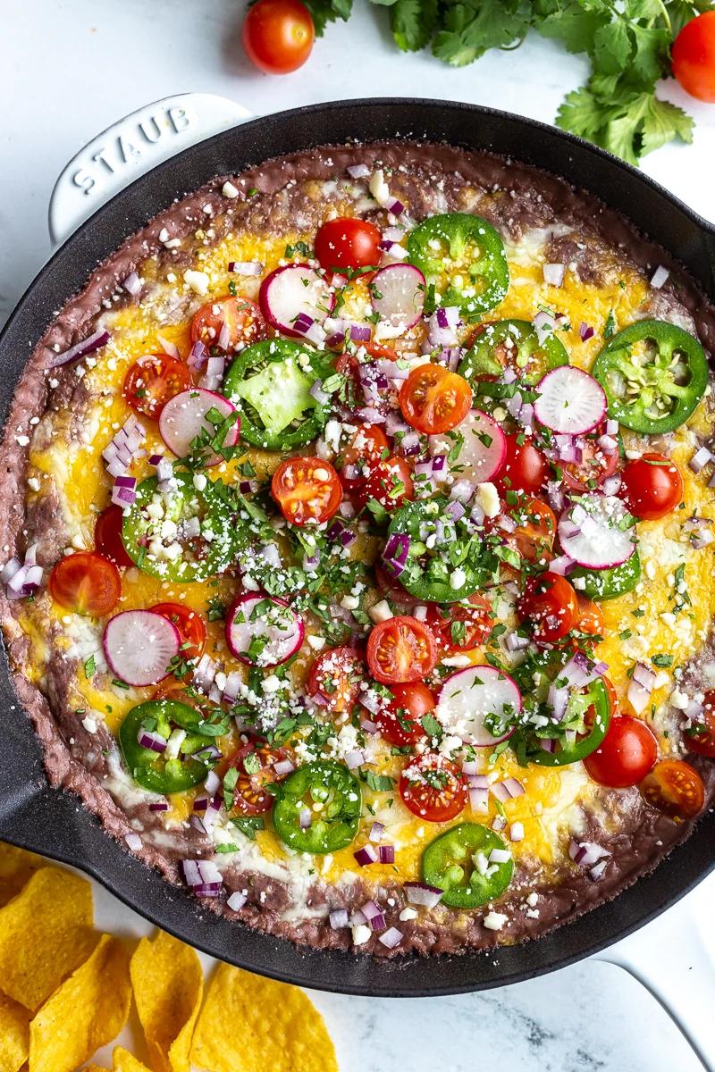 Straightforward Black Bean Dip for the Table