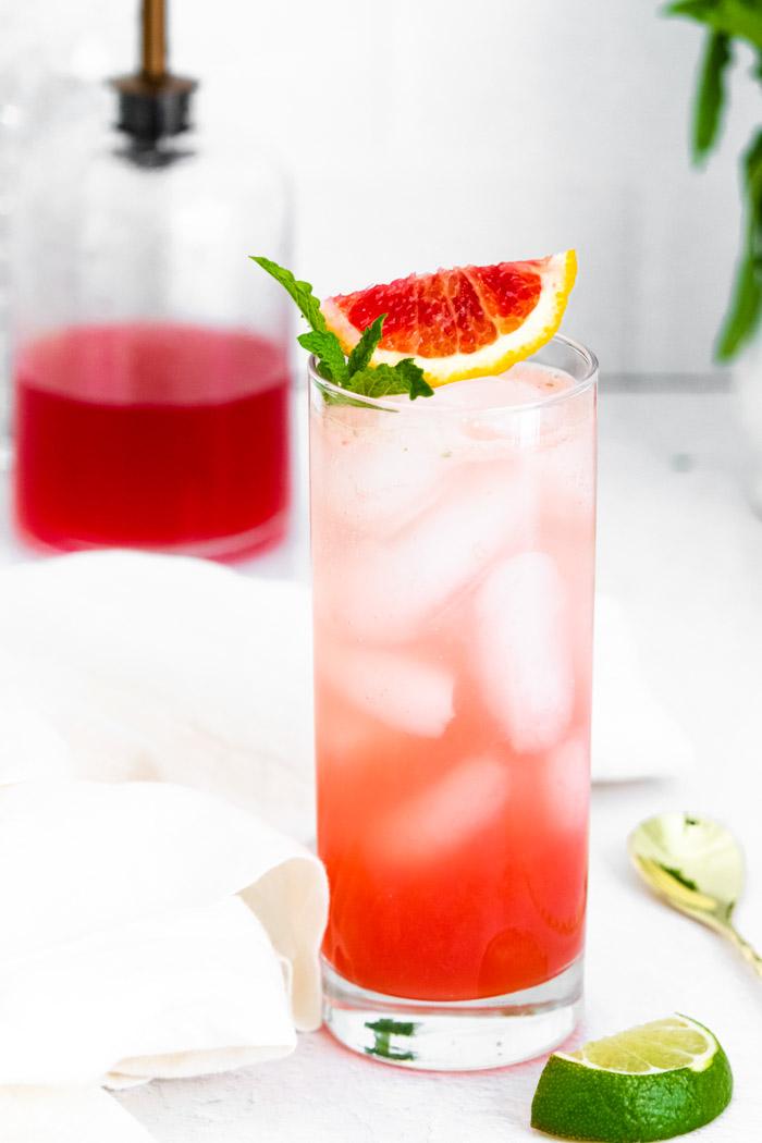 Blood Orange Mojito for the Table