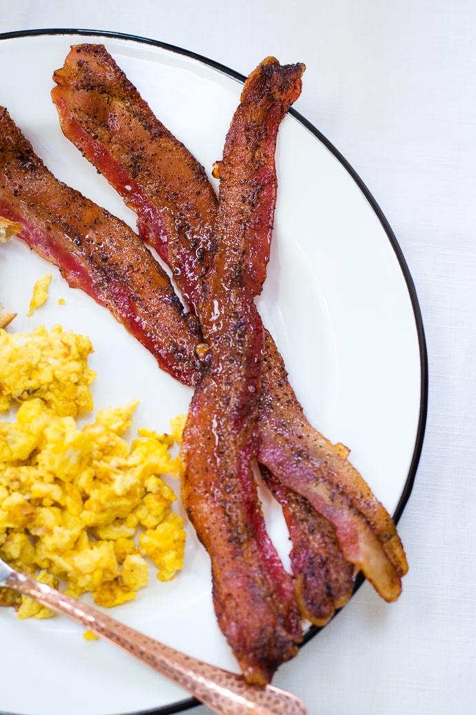 Brown Sugar COFFEE Bacon on the Stove