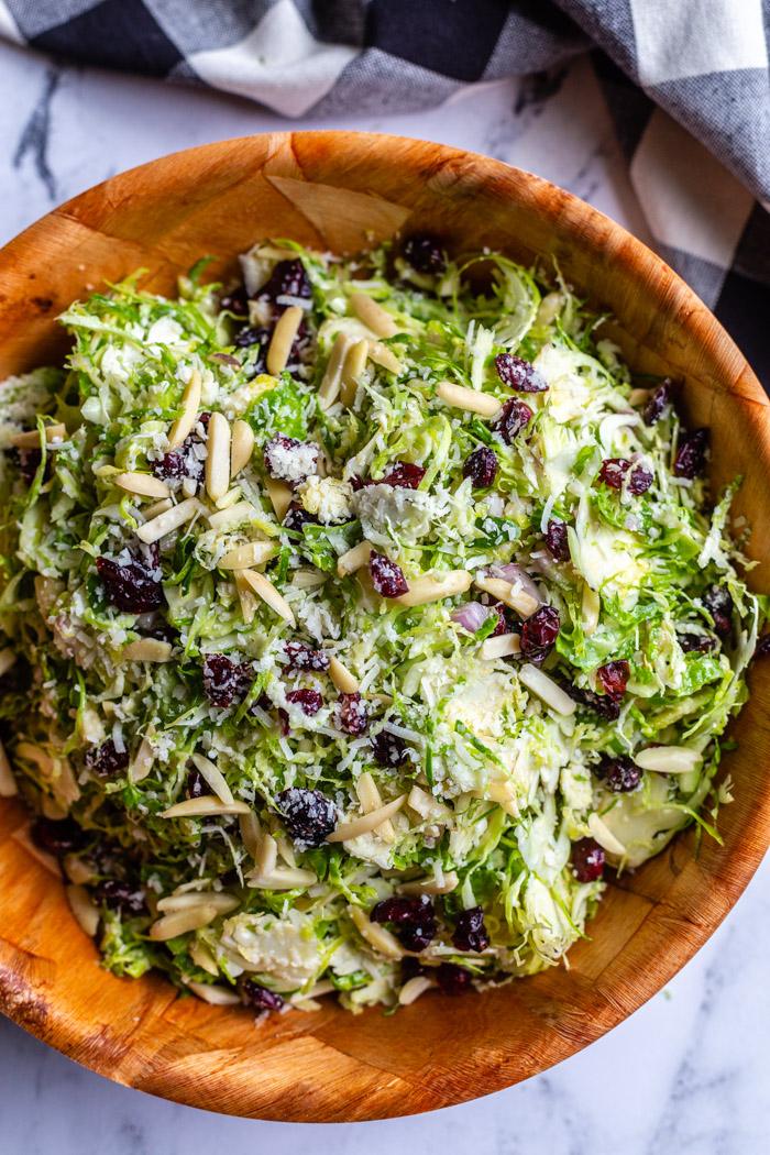 Brussel Sprout Salad on the Stove