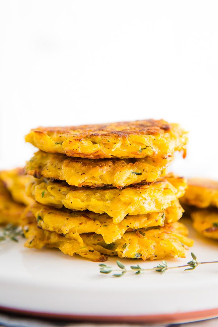 Butternut Squash Fritters for the Table