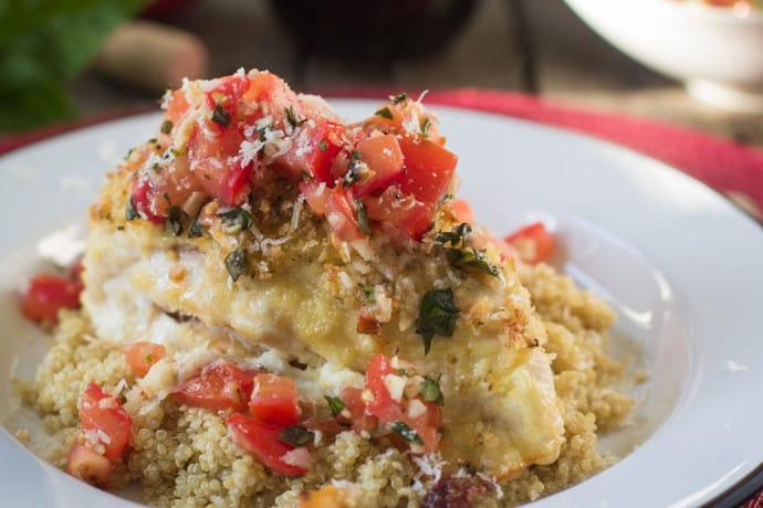 Chicken Bruschetta from the Pantry