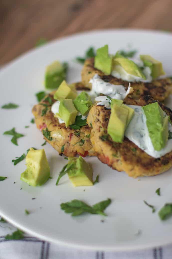 Chickpea Tuna Patties from the Pantry