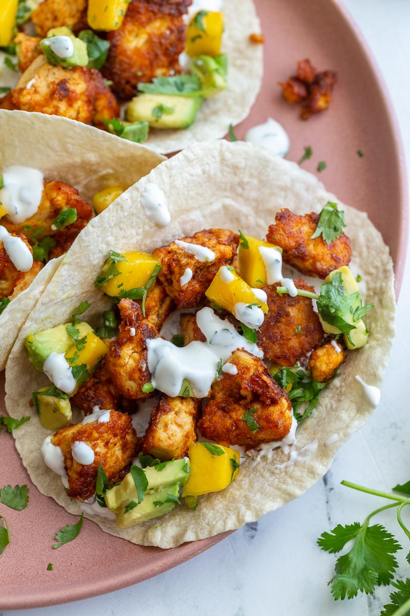 Chipotle Tofu Tacos on the Stove