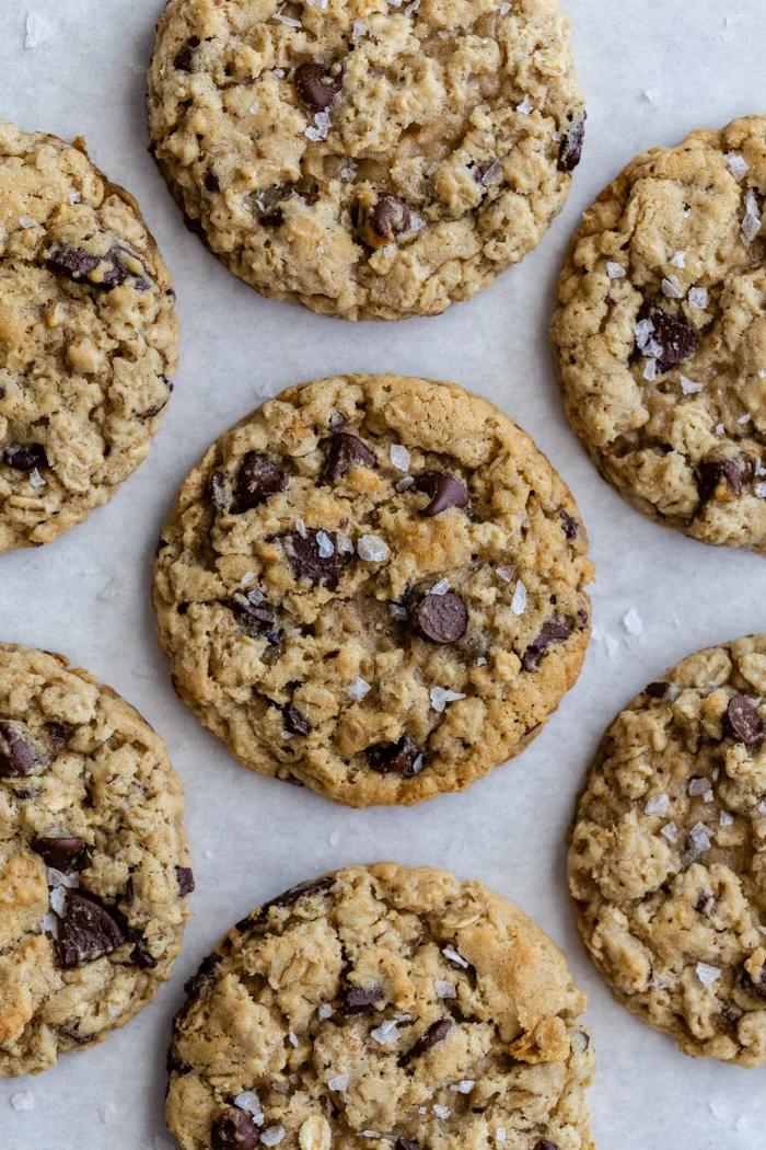 Chocolate Chip Oatmeal Cookies for the Table