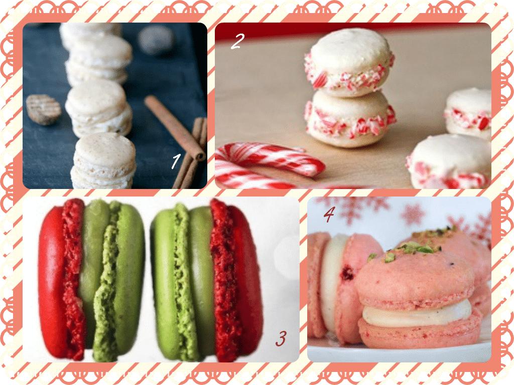 Christmas Macarons from the Pantry
