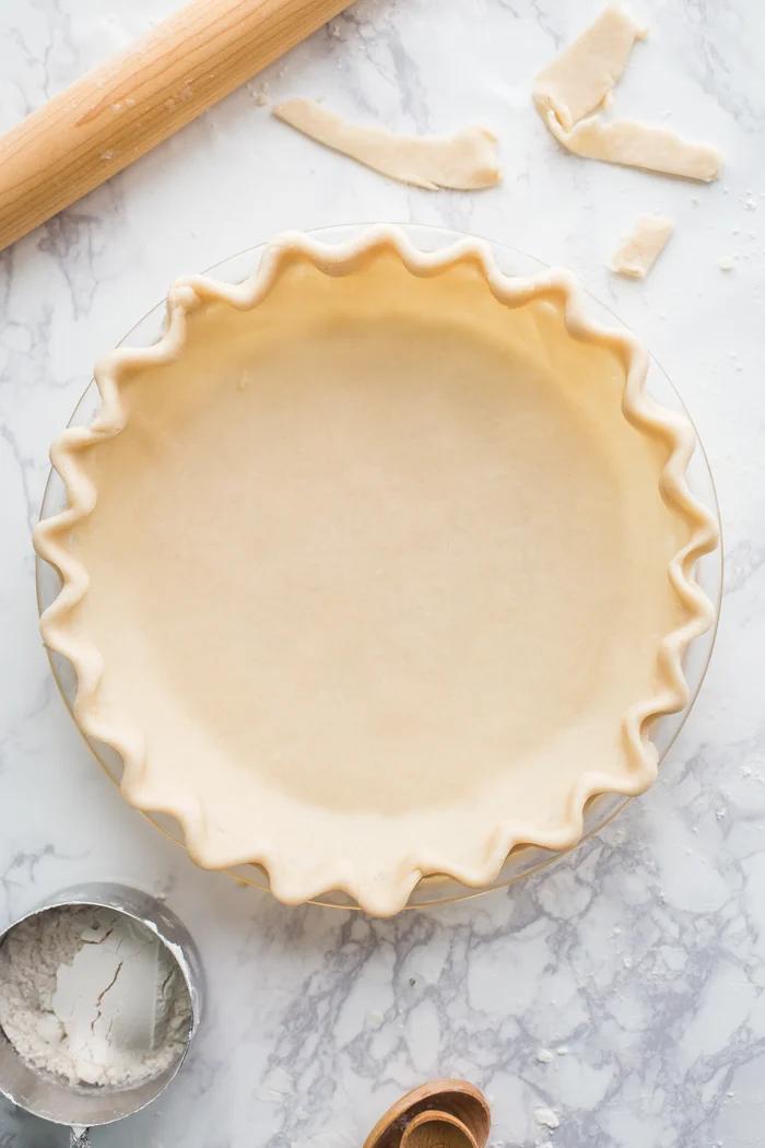 Coconut Oil Vegan Pie Crust on the Stove