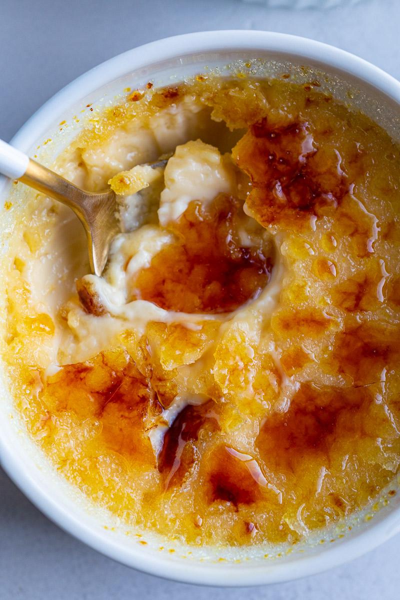 Crème Brûlée on the Stove