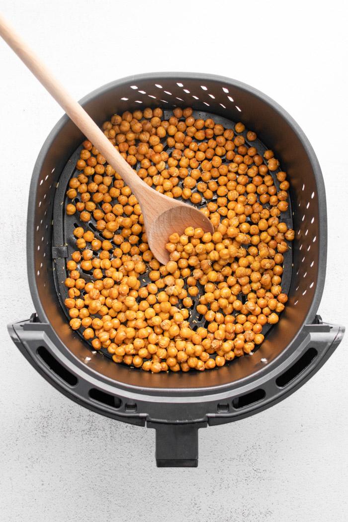 Crispy Air Fryer Chickpeas on the Stove
