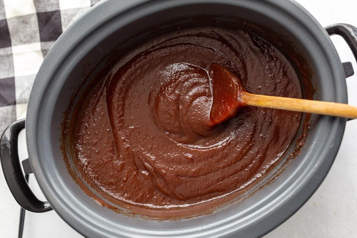 Crockpot Apple Butter (Unfussy Slow Cooker Recipe) from the Pantry