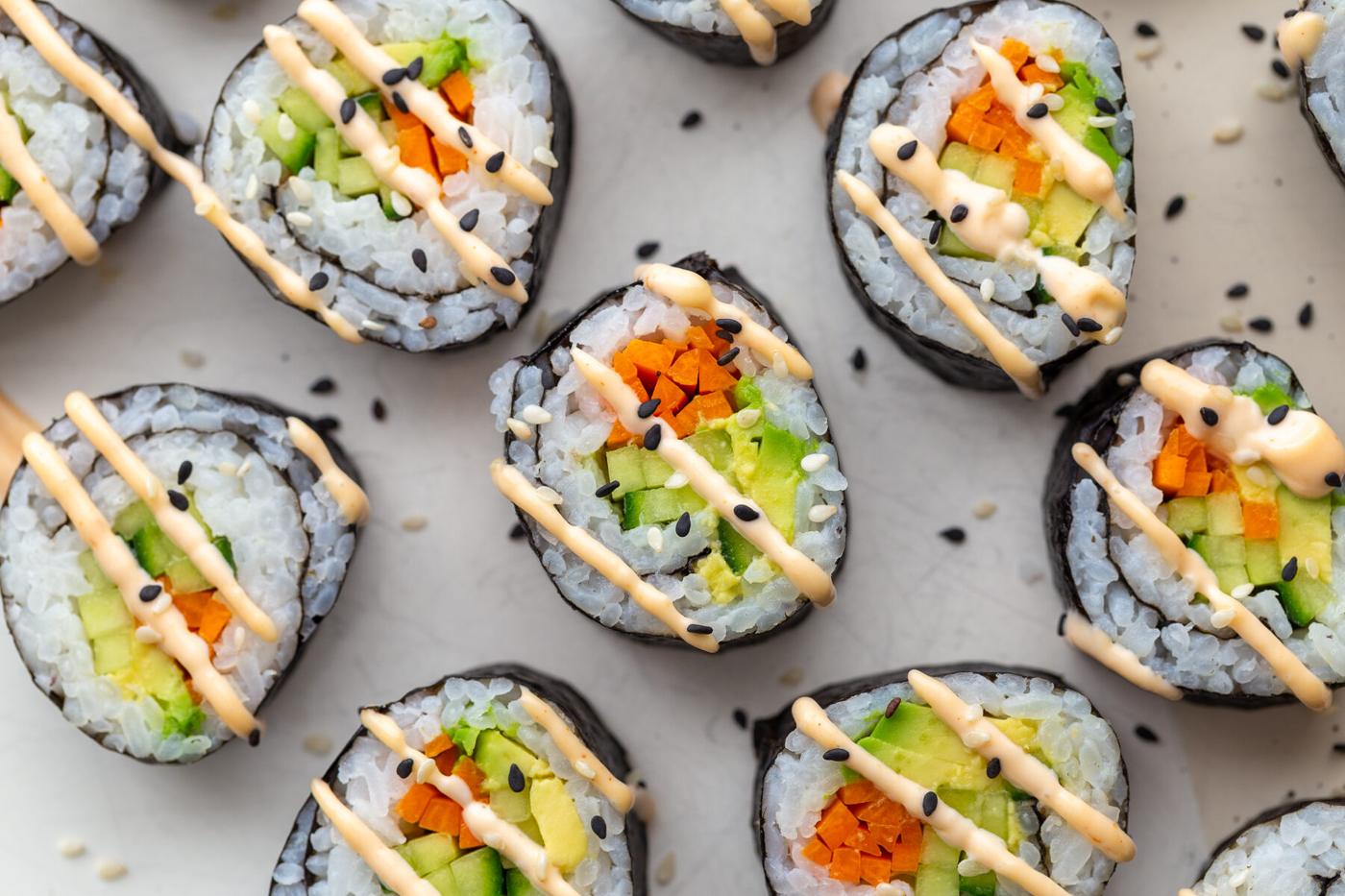 Cucumber Rolls (Unfussy Vegan Sushi Rolls) at Home