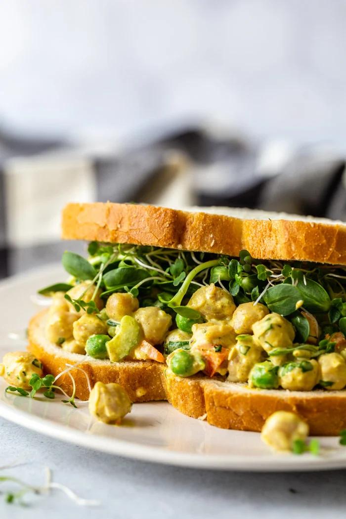 Curried Chickpea Salad on the Stove