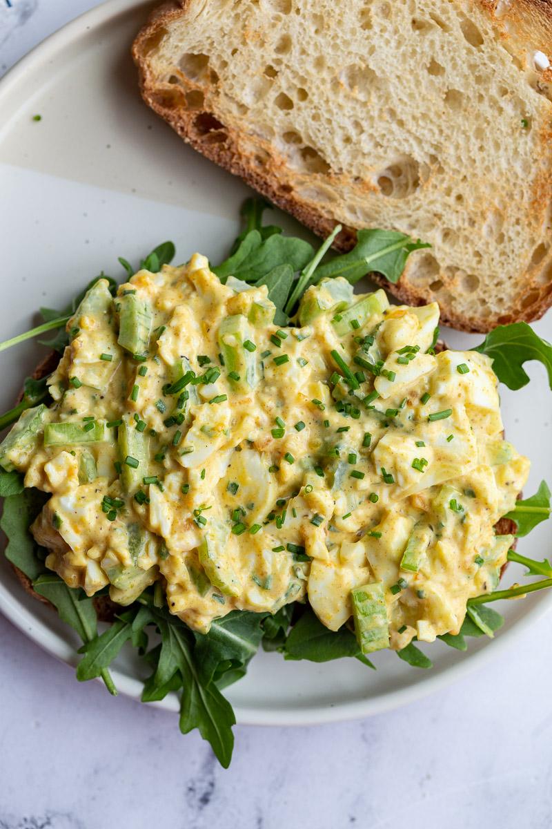Curried Egg Salad from the Pantry