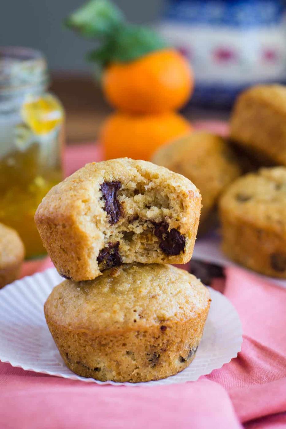 Orange Marmalade Vegan Muffins on the Stove