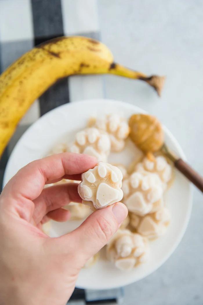 3 Ingredient Dog Ice Cream: a frosty paws copy cat recipe