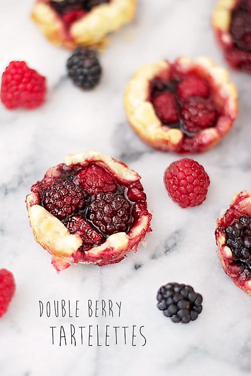 Double Berry Tartelettes for the Table