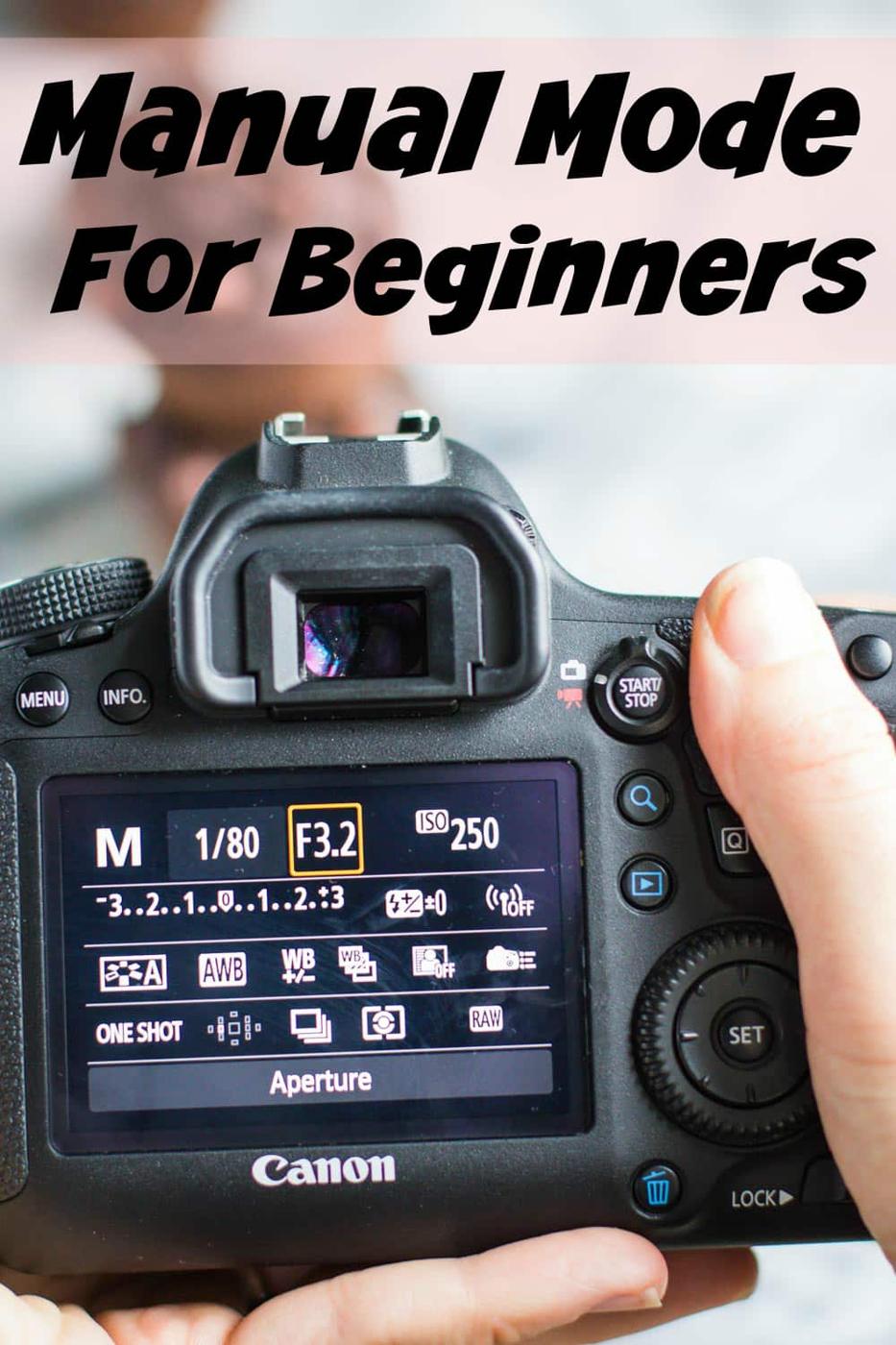 DSLR Manual Mode for Beginners at Home