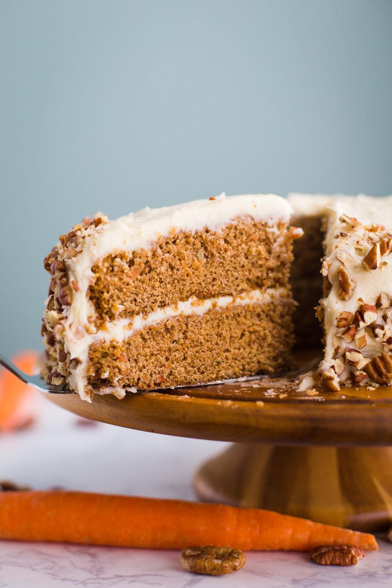 My Mother-In-Law’s Unfussy Carrot Cake at Home
