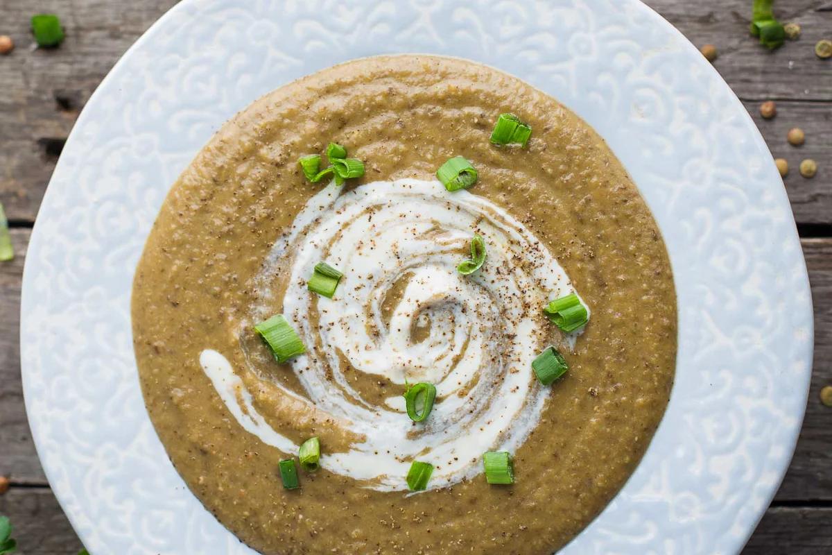 Straightforward Creamy Lentil Soup at Home