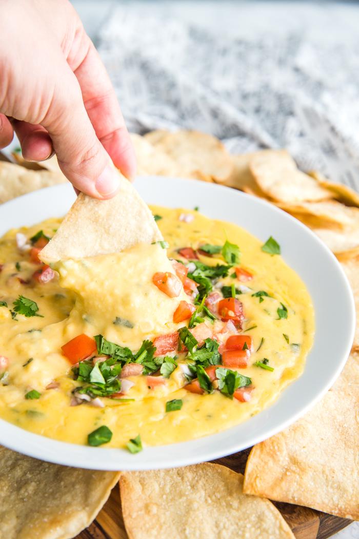 Straightforward Queso Dip at Home