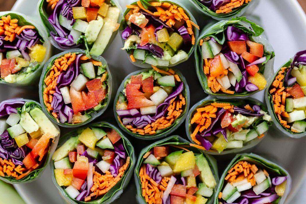 Unfussy Summer Rolls (Vegan) for the Table