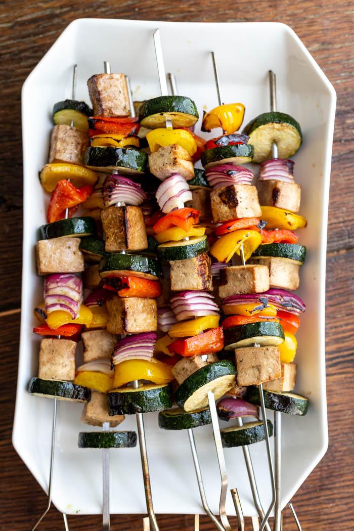 Straightforward Tofu Kebabs for the Table
