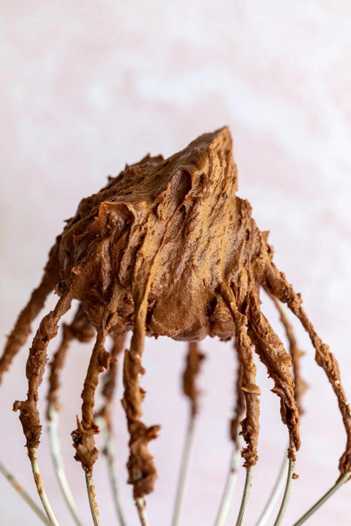 Chocolate Vegan Buttercream Frosting on the Stove