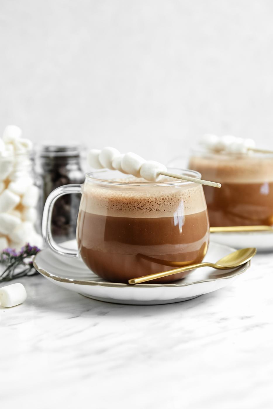 Straightforward Vegan Hot Chocolate for the Table
