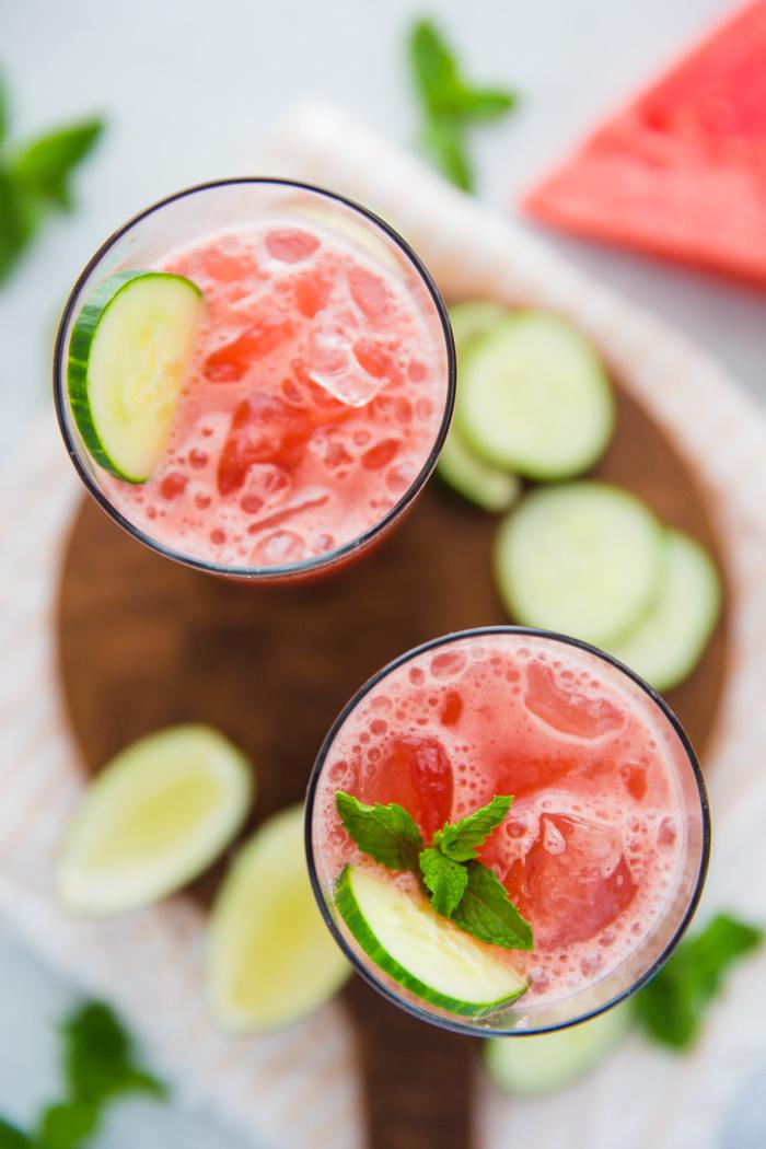 Watermelon Cucumber juice