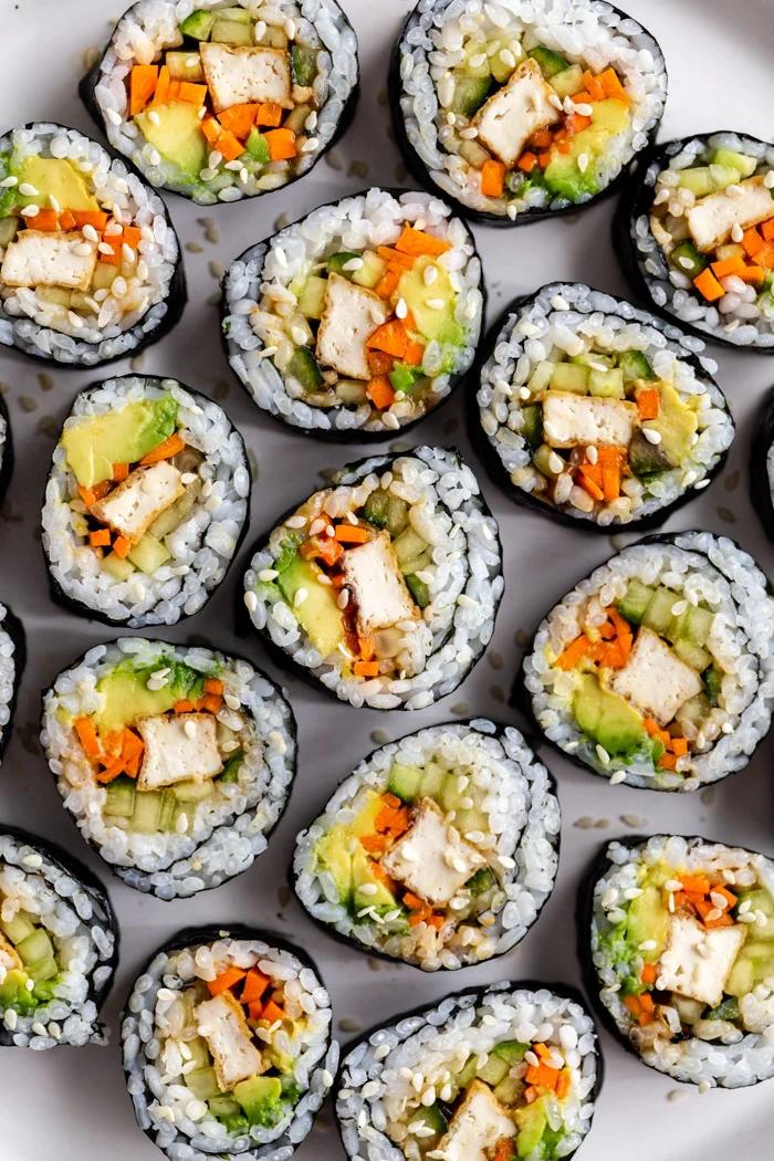 Straightforward Vegan Sushi on the Stove