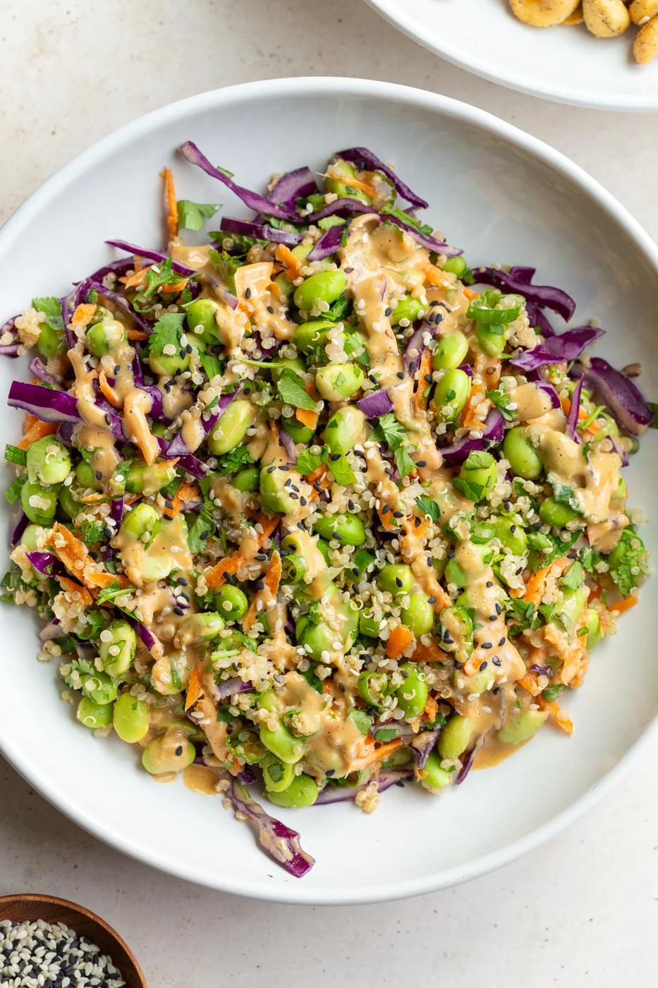 Edamame Salad for the Table