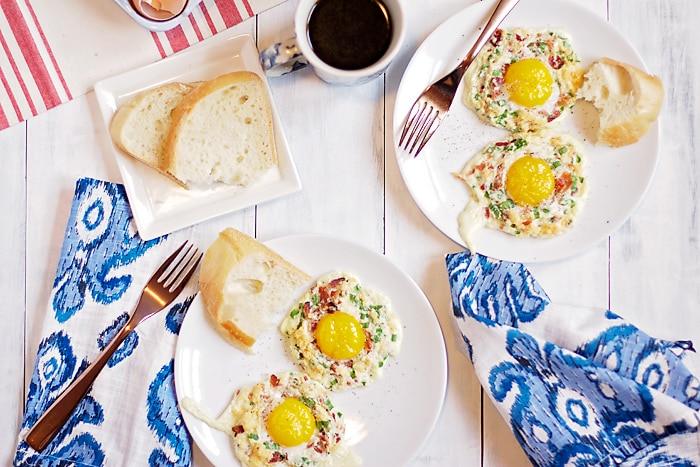 Eggs in Clouds at Home