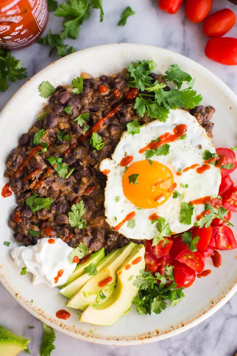 Black Bean Breakfast for the Table