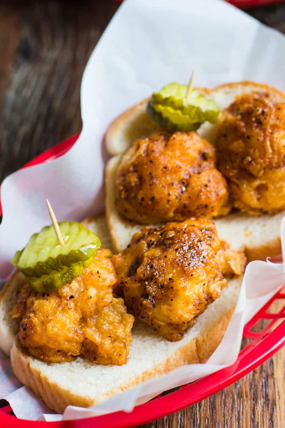 Cauliflower Nashville Hot “Chicken” on the Stove