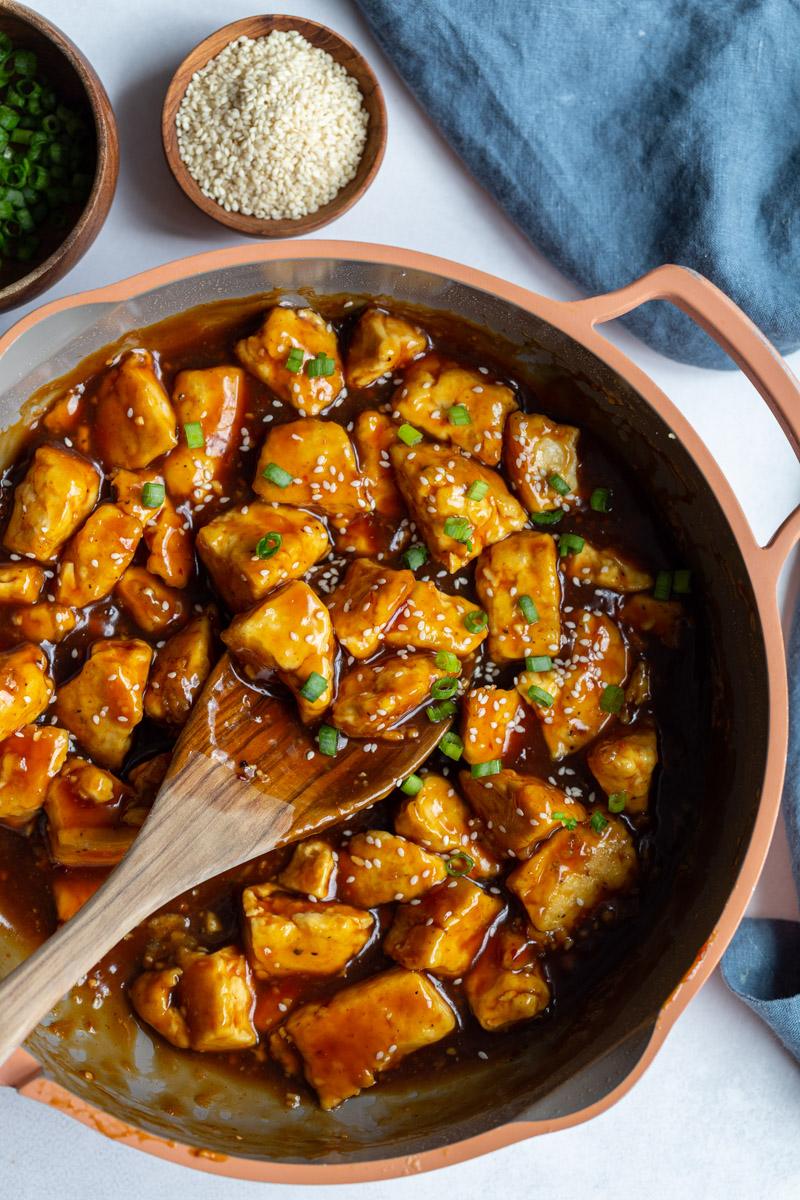 General Tso’s Tofu at Home