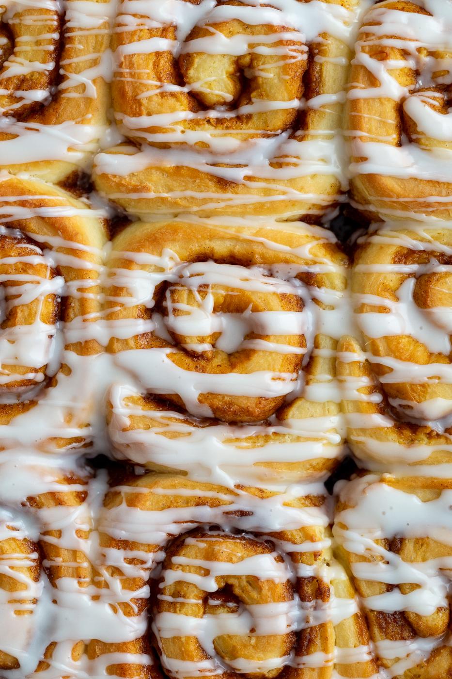 Gingerbread Cinnamon Rolls from the Pantry
