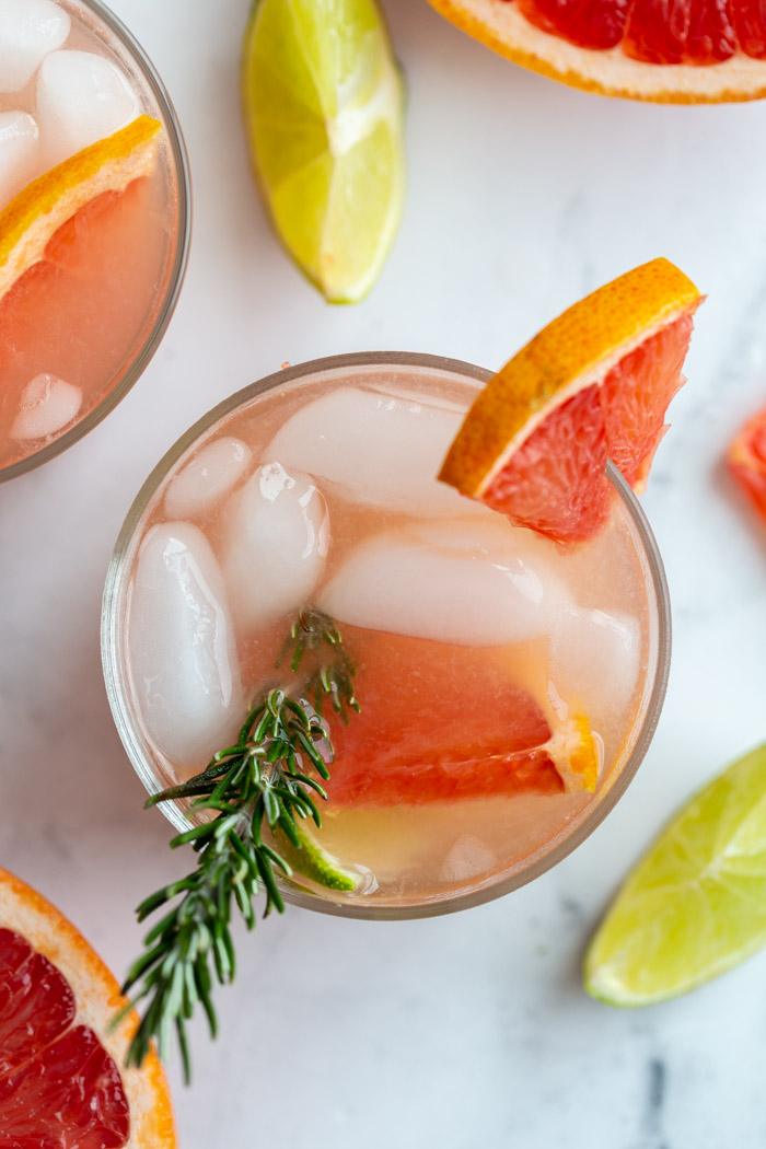 Grapefruit Gin & Tonic for the Table
