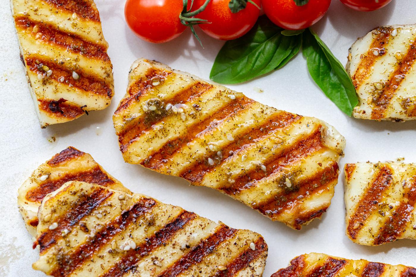 Grilled Halloumi Cheese (So Unfussy!) for the Table
